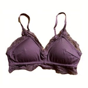 Oysho Lace Trimmed Bralette